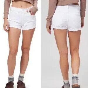 Mother The Teaser Donut Roll Shorts Size 26